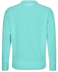 Женская теннисная куртка Head Rally Sweatshirt - turquoise