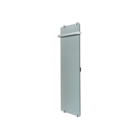 Allen Brau Infinity 288921 Полотенцесушитель электрический с рейлингом и креплением, цвет: серебро браш