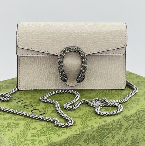Сумка Gucci Dionysus GG Super Mini белый