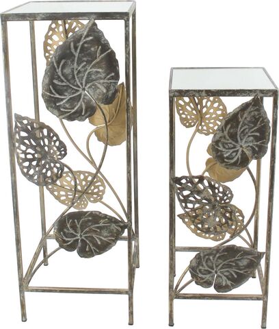 Столики с зеркальной столешницей