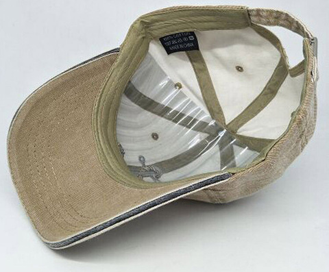 Картинка кепка Skully Wear baseball cap khaki - 7