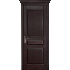Межкомнатная дверь Гармония массив ольхи венге глухая