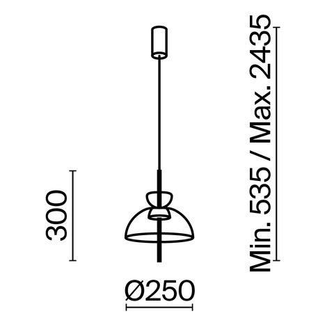 Подвесной светодиодный светильник Maytoni Bangkok MOD185PL-L6B3K5