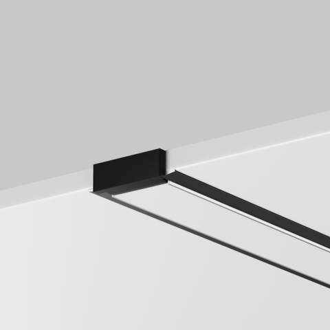 Комплект заглушек Maytoni (для профиля 22×06) 10 шт., ALM-004-B-EC 642012