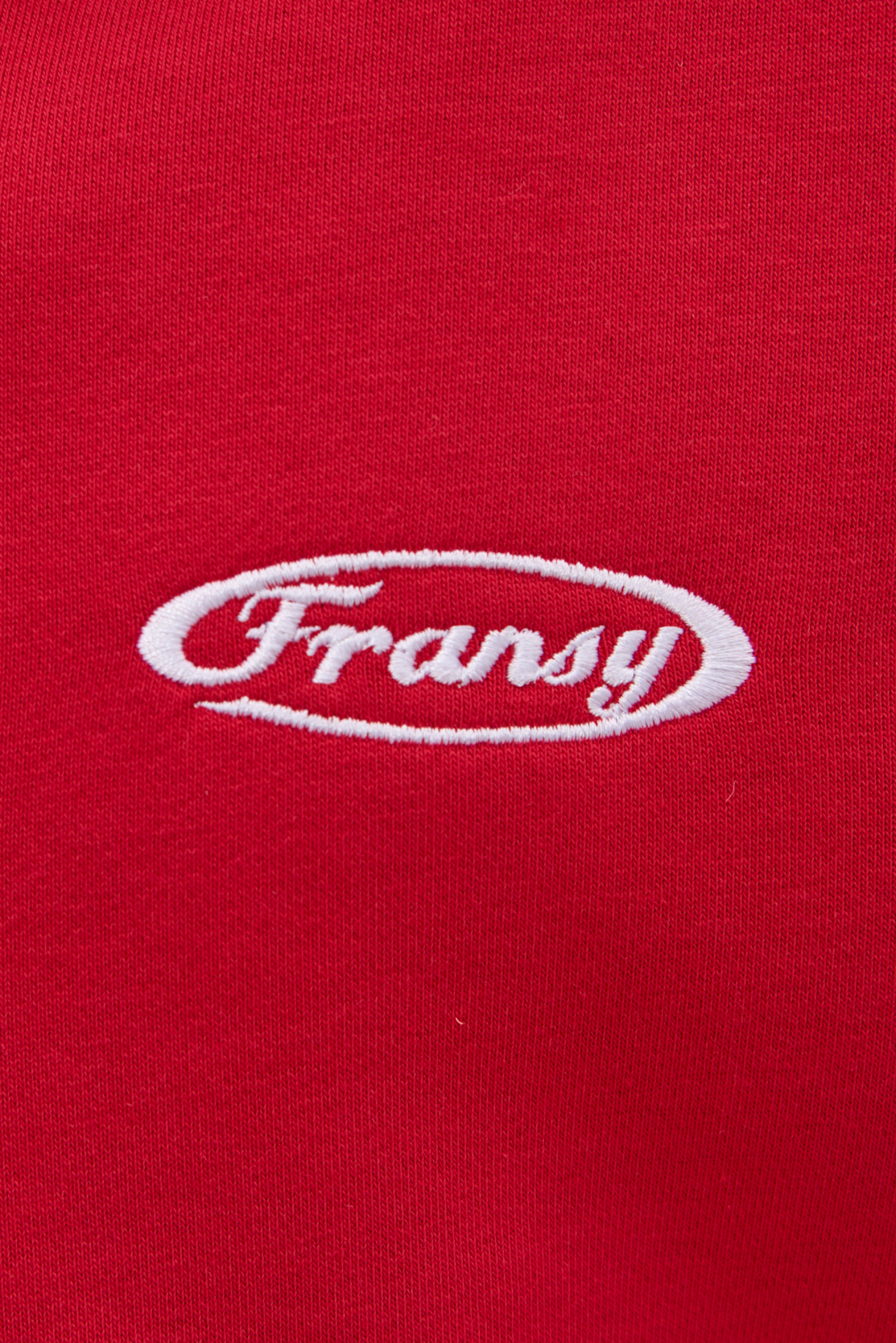 Худи на молнии 04, красное