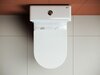Ceramica Nova Highlight CN1802 Напольный пристенный унитаз с бачком с ультра тонким сидением с функцией плавного закрытия, цвет: белый