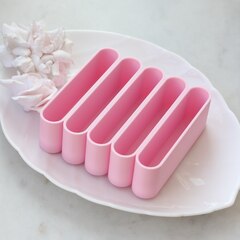 Подставка (органайзер) под 5 инструментов, цвет сакура, ФТ017