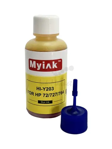 Чернила HI-Y203 для HP 72 - C9373A (100 мл, yellow) Gloria™ MyInk