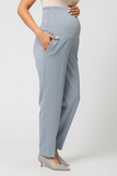 Брюки для беременных 17136 голубой туман