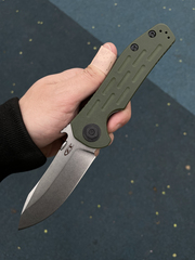 Нож Zero Tolerance 0630 Emerson OD GREEN - клинок стоунвош
