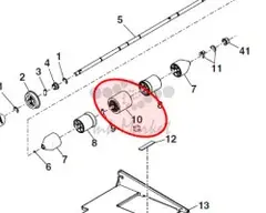Ролик Sharp MXC300 NROLR0212QSA1 AM