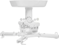 Кронштейн для проектора Cactus CS-PROF011S-WT белый макс.45кг потолочный поворот и наклон — фото 6