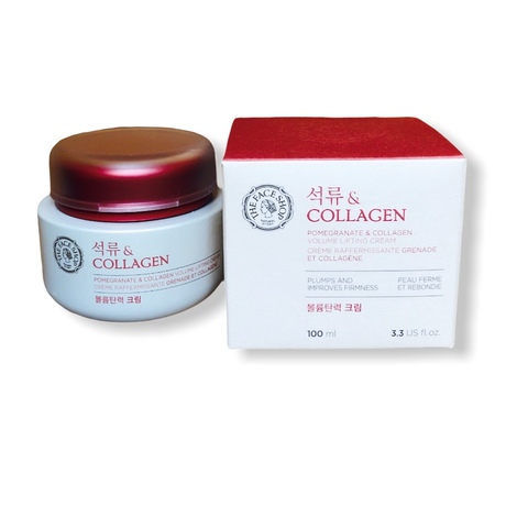 THE FACE SHOP POMEGRANATE AND COLLAGEN VOLUME LIFTING CREAM 100ML