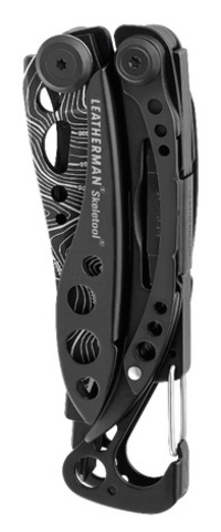 Мультитул Leatherman Topo Skeletool 100 mm, 7 функций, чёрный (832755)