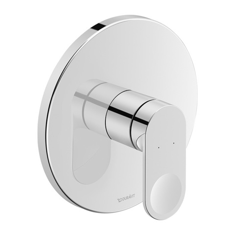 Duravit B.3 Смеситель для душа скрытого монтажа (наружная часть), цвет: хром B34210010010