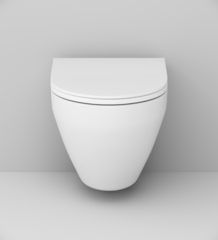 Унитаз подвесной FlashClean с сиденьем микролифт AM.PM Spirit V2.0 - C701700SC