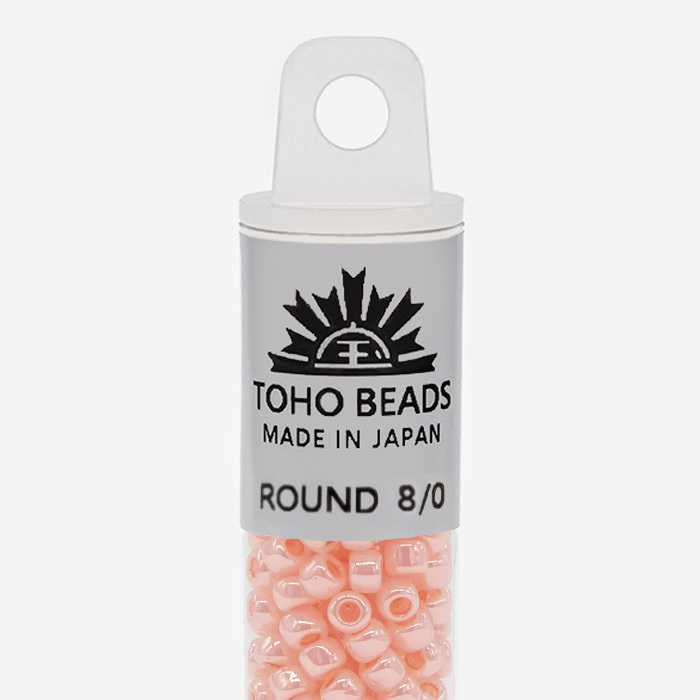 Японский бисер TOHO Round 8/0 (№905), жемчужный глянцевый