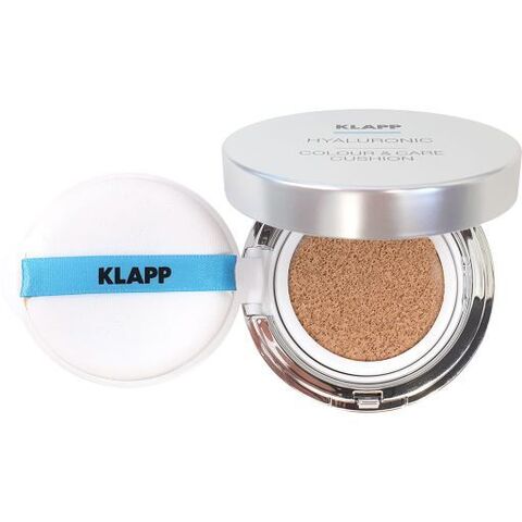 KLAPP Cosmetic Тональный увлажняющий крем Hyaluronic кушон, тон средний 15 г. | Hyaluronic Color & Care Cushion Foundation Medium