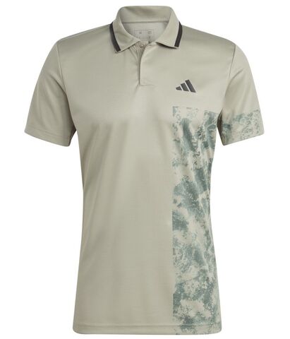 Поло теннисное Adidas Paris Tennis Heat.Rdy Freelift Polo Shirt - silver pebble