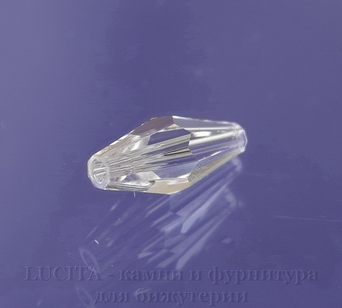5205 Бусина - биконус вытянутый Сваровски Crystal 15х6 мм