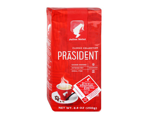 купить Кофе в зернах Julius Meinl President, 250 г