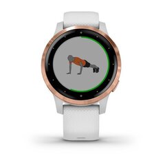 Смарт часы Garmin Vivoactive 4S, White-Rose Gold