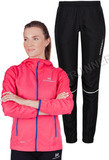 Беговой костюм с капюшоном Nordski Run Pink 2022 женский