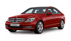 Стекла фар MERCEDES W204  (2007-2011) L дорестайлинг