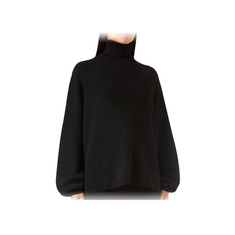 Свитшоты Waffle Roll Neck Sweatshirt in Nylon-blend Knit