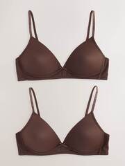 Бюстгалтер для девочки Next E45-717, 2 шт., Коричневый