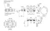 Remer ET53D2PRP Встроенный смеситель для ванны или душа, единая ультраплоская накладка, ручной душ на отдельном кронштейне с внутренним подключением воды