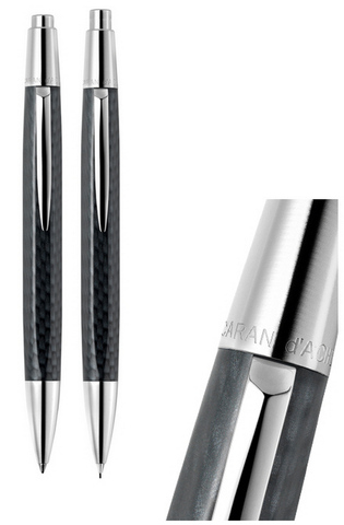 Ручка шариковая Caran d'Ache Office Alchemix Carbone & Chrome (4880.496)