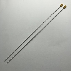 Спицы прямые Maxwell металл 2,0мм/35см (2шт) арт.35-200