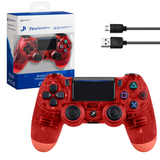 Джойстик беспроводной Dualshock 4 для PlayStation4 (Красный кристалл)