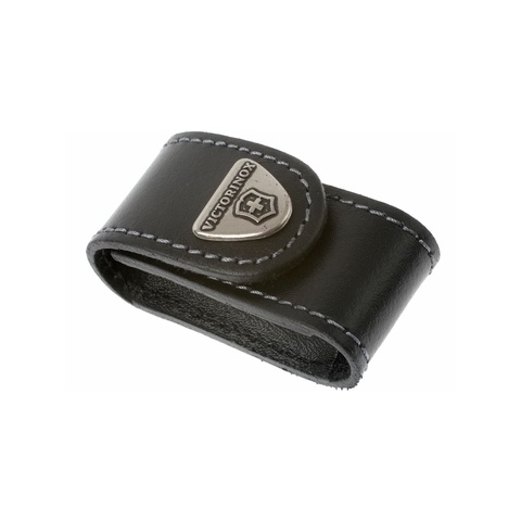 Чехол для ножа Victorinox, 58 mm, кожаный, чёрный (4.0518.XL)