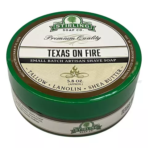 Мыло для бритья Stirling Texas on Fire 170 мл