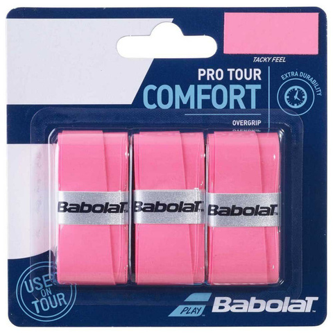 Намотка для ракетки Babolat Pro Tour Comfort Pink (3шт)