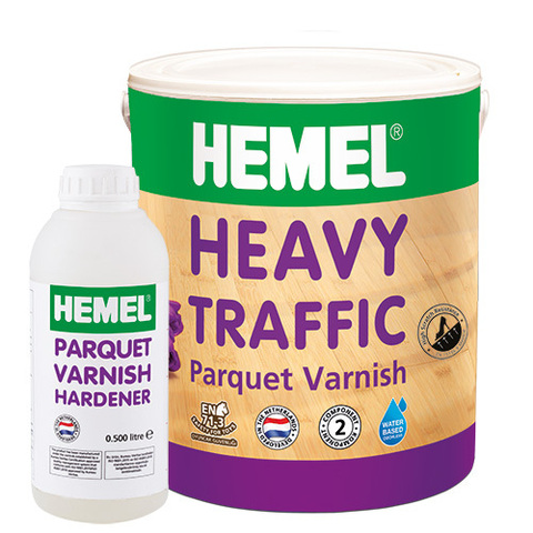 Лак паркетный для полов с высокой нагрузкой HEMEL Heavy Traffic