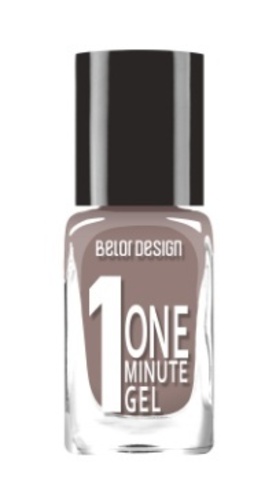 BelorDesign Лак для ногтей One Minute Gel тон 211 пыльная сирень 10мл