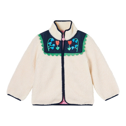 Флисовая Куртка Folk Flower Embroidery