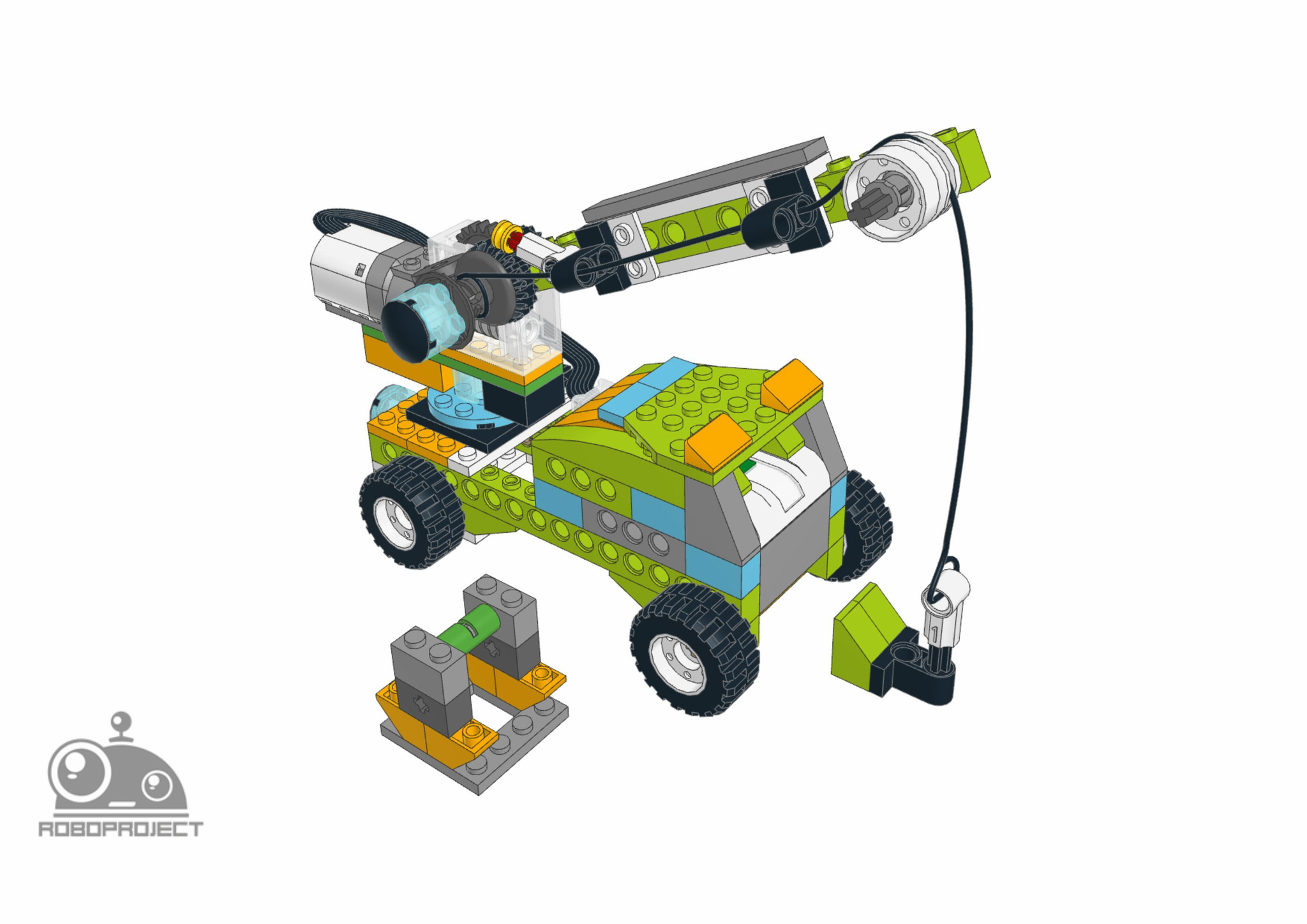 Lego WeDo 2.0 | Инструкция по сборке Автокрана