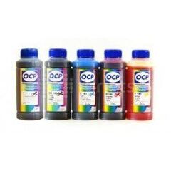 Комплект чернил ОСР для Epson Expression Home XP-600, 605, XP-700, XP-800. (OCP BKP 115, BK 140, C 142, M 140, Y 140) 5 х 100мл