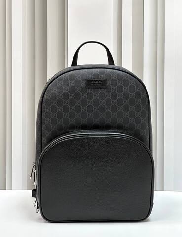Рюкзак Gucci GG средний с биркой черный