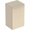Шкафчик Geberit Smyle Square с одной дверцей: B=36см, H=60см, T=32.6см, Песчаный глянец / Высокоглянцевое покрытие