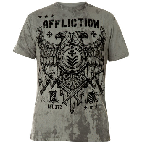 Affliction | Футболка мужская RIVETED EAGLE A21969 перед