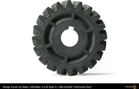 Пластик для 3D-принтера Fillamentum ASA Extrafill - Anthracite Grey