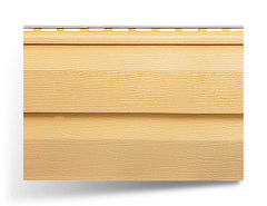 Сайдинг «Kanada Плюс» панель виниловая золотистая Т-01 (3,66х0,23м)