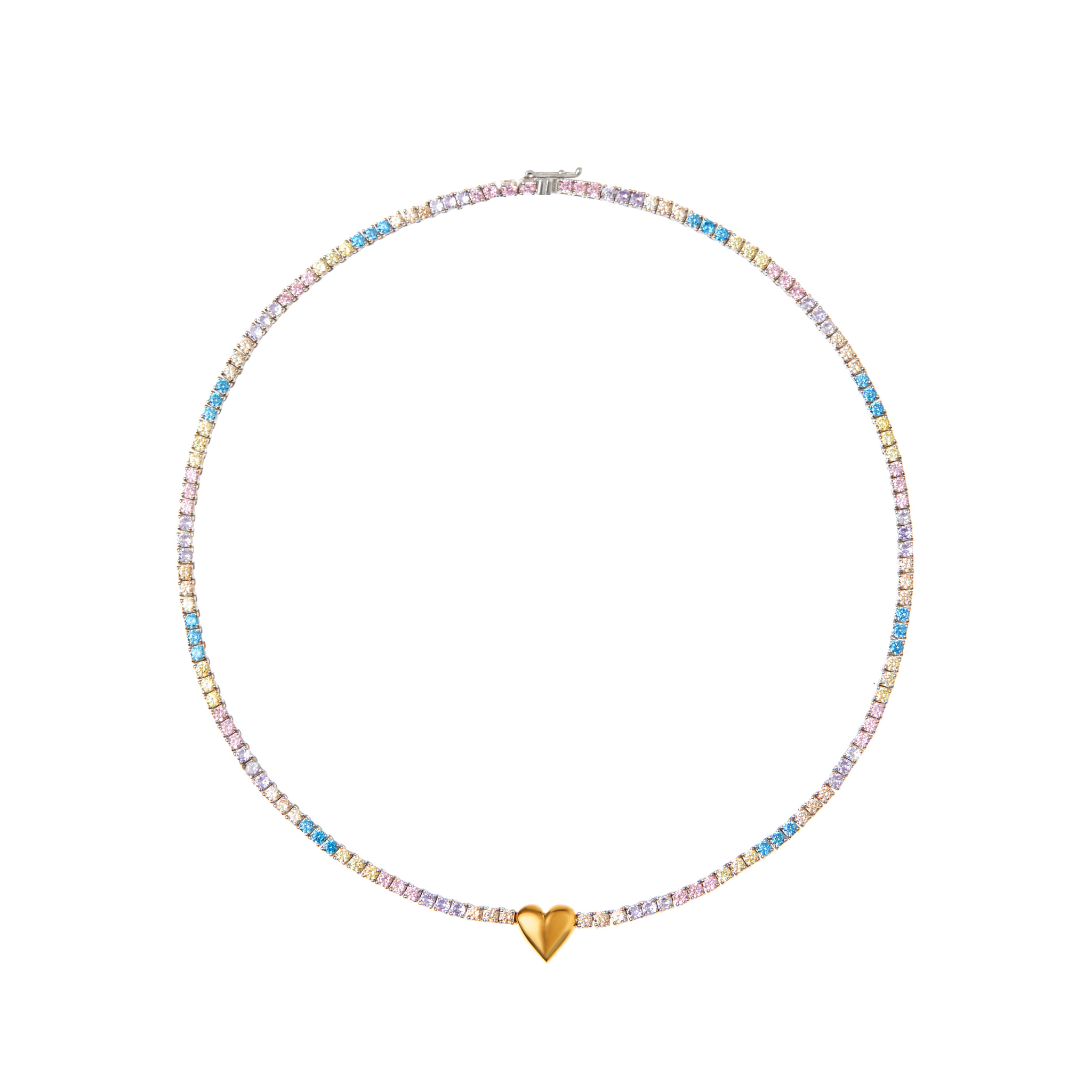 MER'S Колье Sweet Escape Necklace – Rainbow july child колье rainbow keshi necklace
