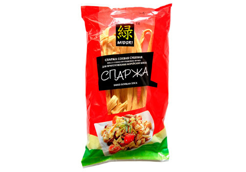 Спаржа соевая сушеная Midori, 250г