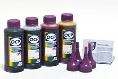 Комплект чернил OCP для Brother LC1000C, LC1100C, LC980C, LC970C - OCP BKP45, Y512, C512, M512.  (4 x 100 мл)